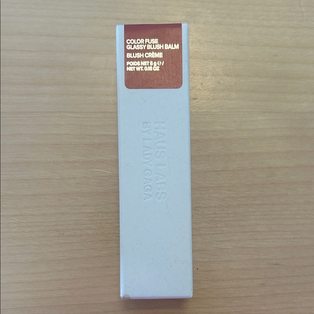 Haus Labs Color Fuse Glassy Blush Balm in Glassy Cayenne